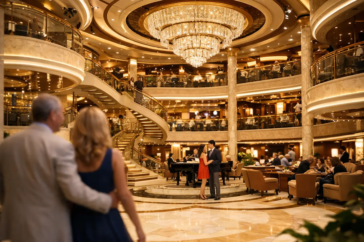 The Piazza on The Royal Princess